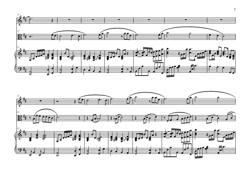 악보 > Wes.Sutton 나 무엇과도 주님을 (Heart & Soul) (Flute,Viola.Piano Trio) by Samgon.Kim