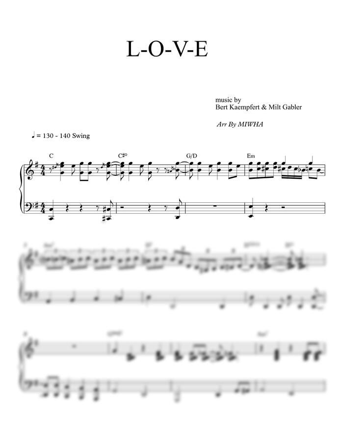 Nat King Cole - L.O.V.E by MIWHA0