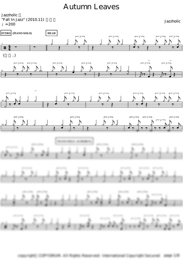 악보 게시판 > Jazz > 8개 필터 > 1 페이지