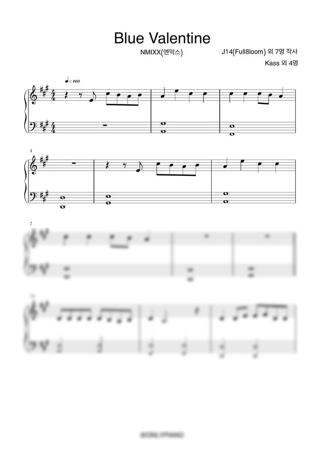 NMIXX(엔믹스) - Blue Valentine by ONLYPIANO0