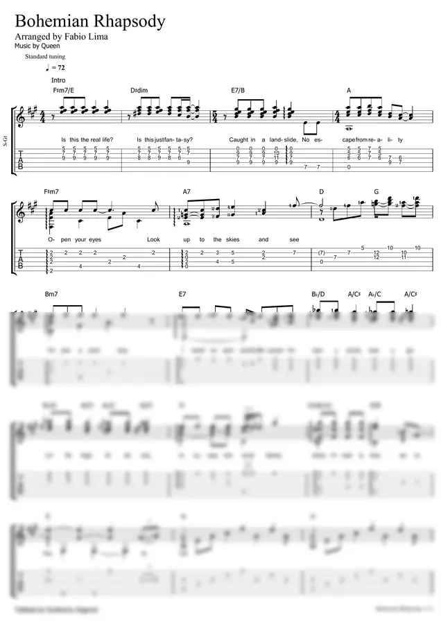 Queen - Bohemian rhapsody