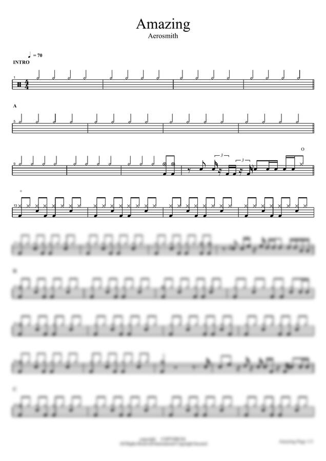 Aerosmith - Amazing by COPYDRUM0