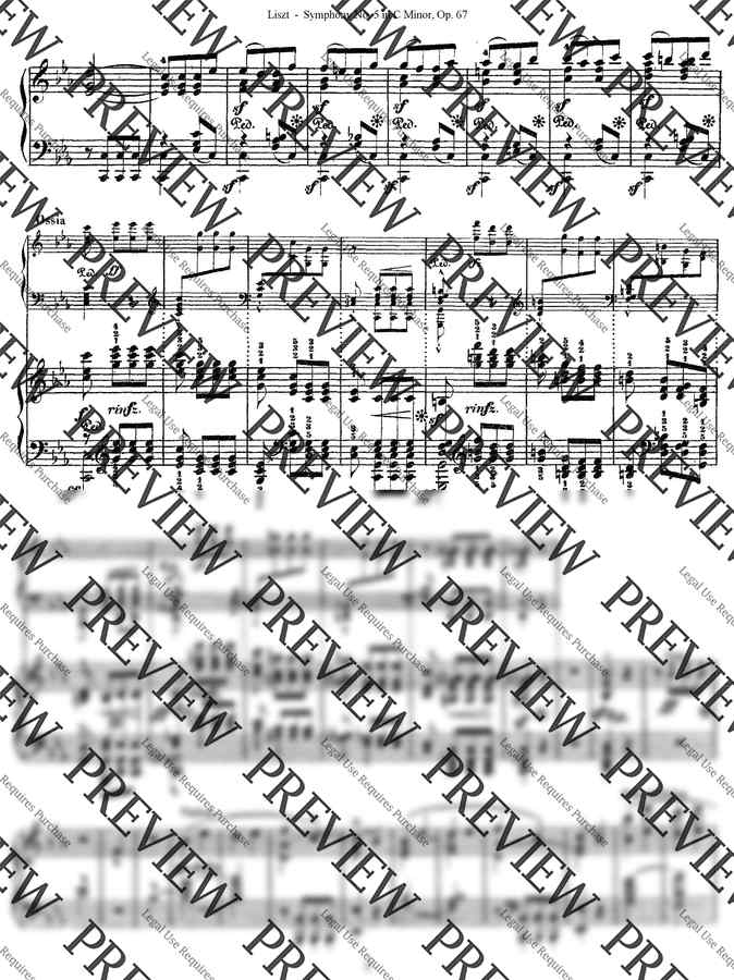 L.V.Beethoven (베토벤) - Symphony No.5 (운명교향곡)  (리스트 편곡)1