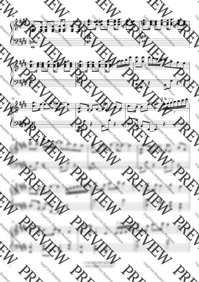 카카오톡 메들리 (보이스톡 + 페이스톡) (쉬운 버전) by 피아니스트 아인슈타인1