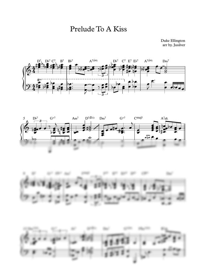 Duke Ellington - Prelude To A Kiss (Jazz Piano)