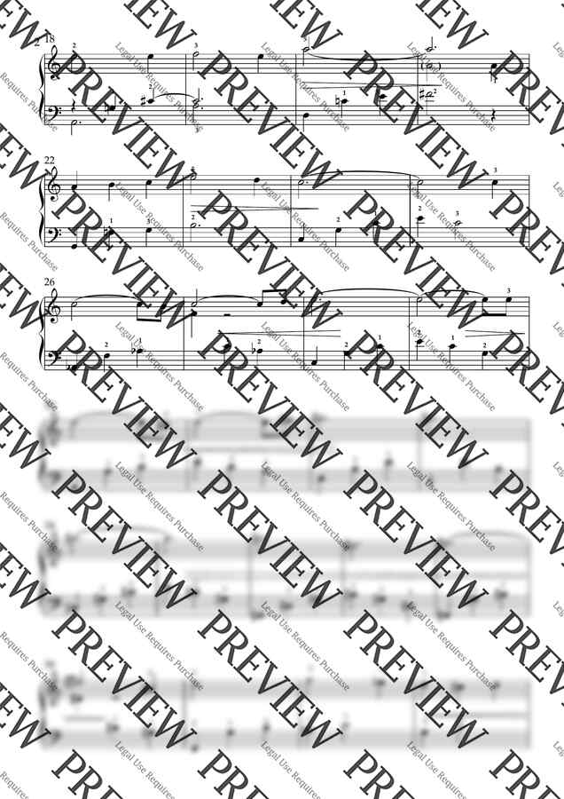 F. Liszt (리스트) - Liebestraum No.3 (사랑의 꿈) (쉬운악보, 다장조) by DOLL PIANO1