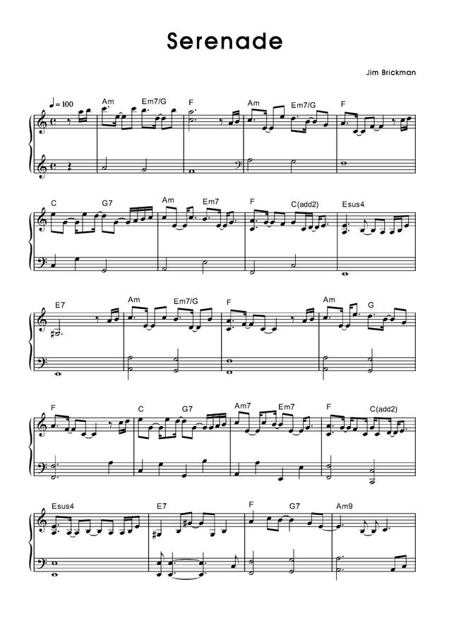Jim Brickman - Serenade
