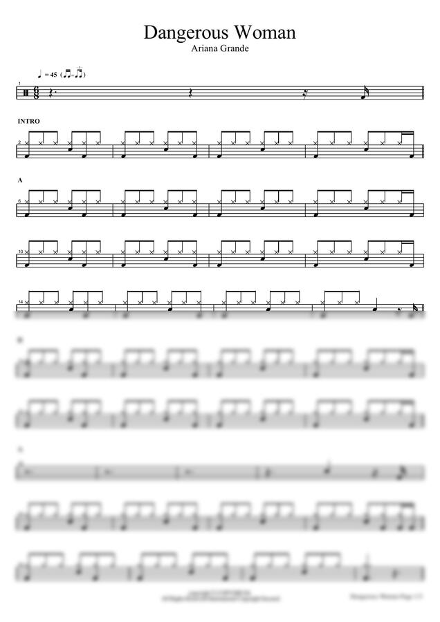 Ariana Grande - Dangerous Woman by COPYDRUM0