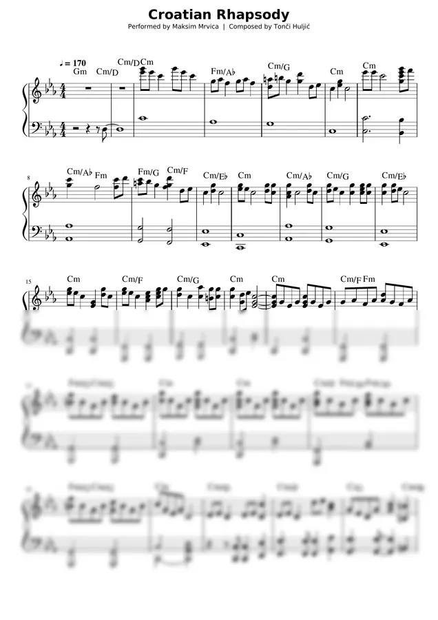 Maksim Mrvica - Croatian Rhapsody