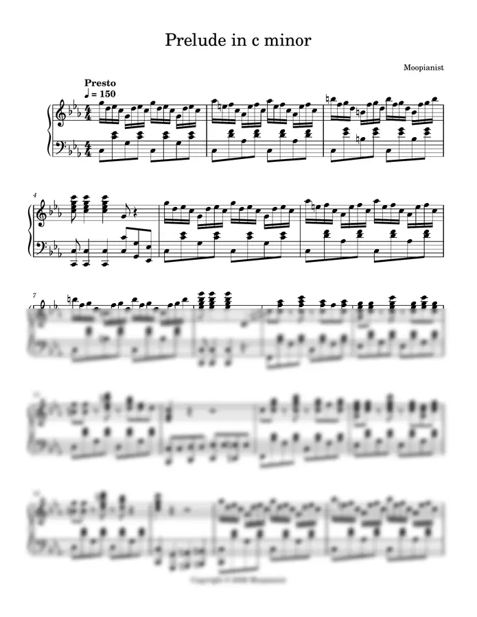 Moopianist - Prelude in c minor