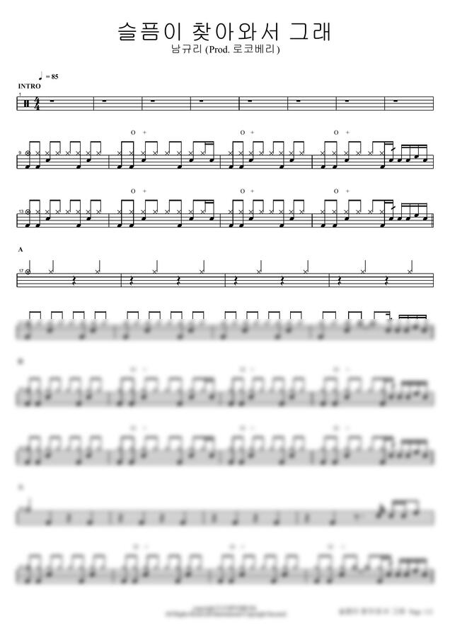 남규리 - 슬픔이 찾아와서 그래 (Prod 로코베리) by COPYDRUM0