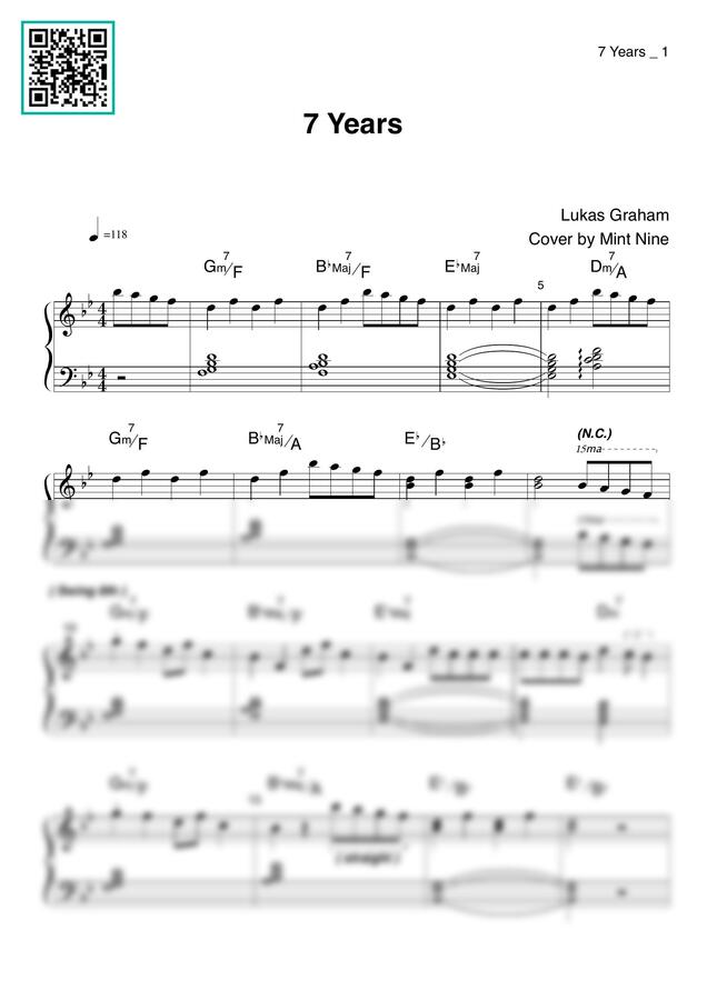 Lukas Graham - 7 Years by Mint Nine0