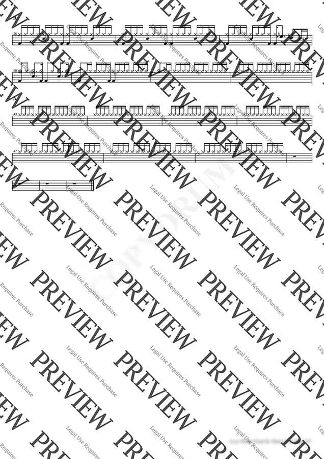 악보 > David Foster Love Theme From St. Elmo's Fire by COPYDRUM