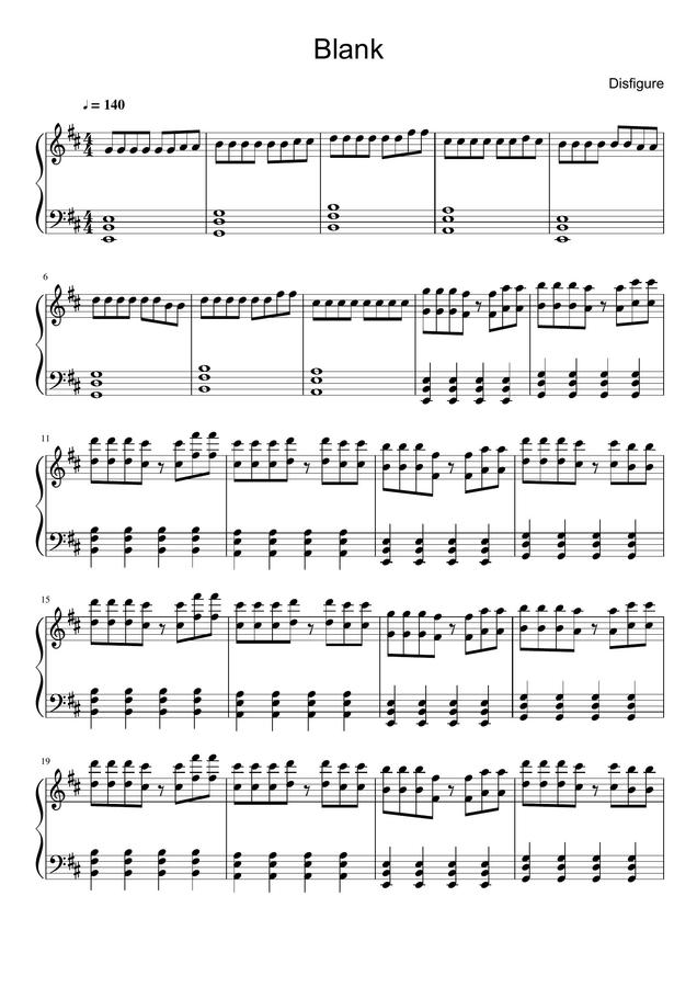 Blank - Disfigure -