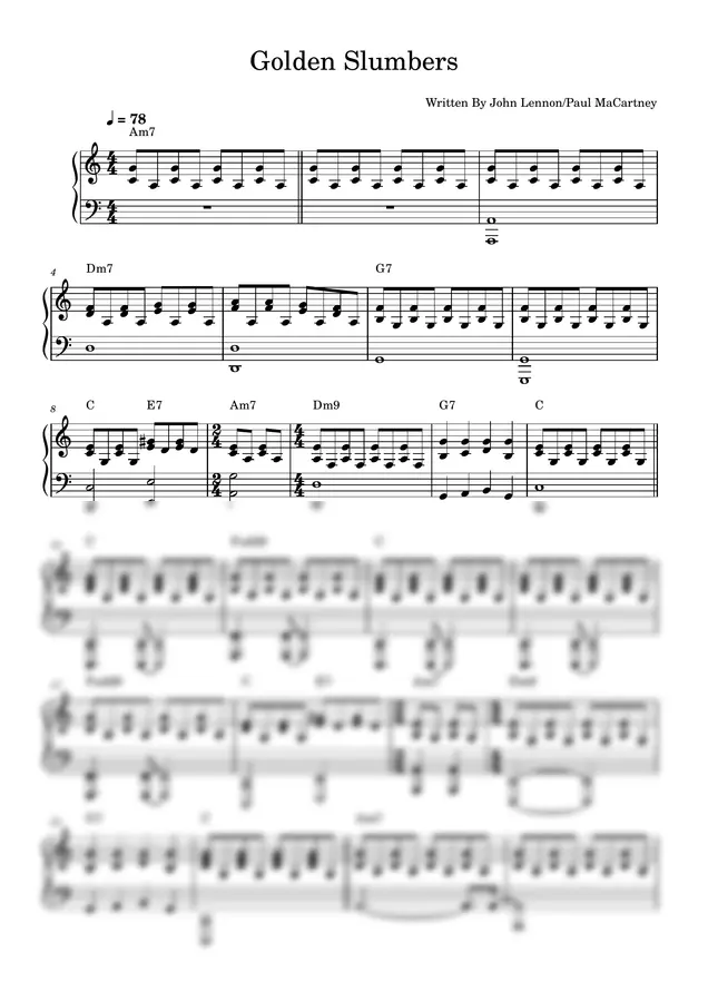 The Beatles - Golden Slumbers