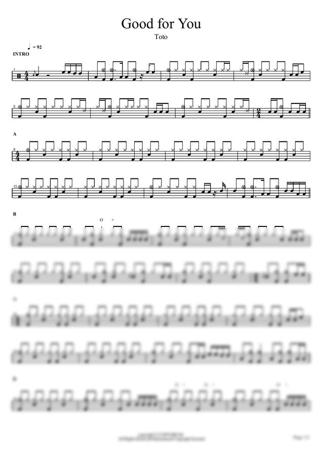 Toto - Good for You by COPYDRUM0