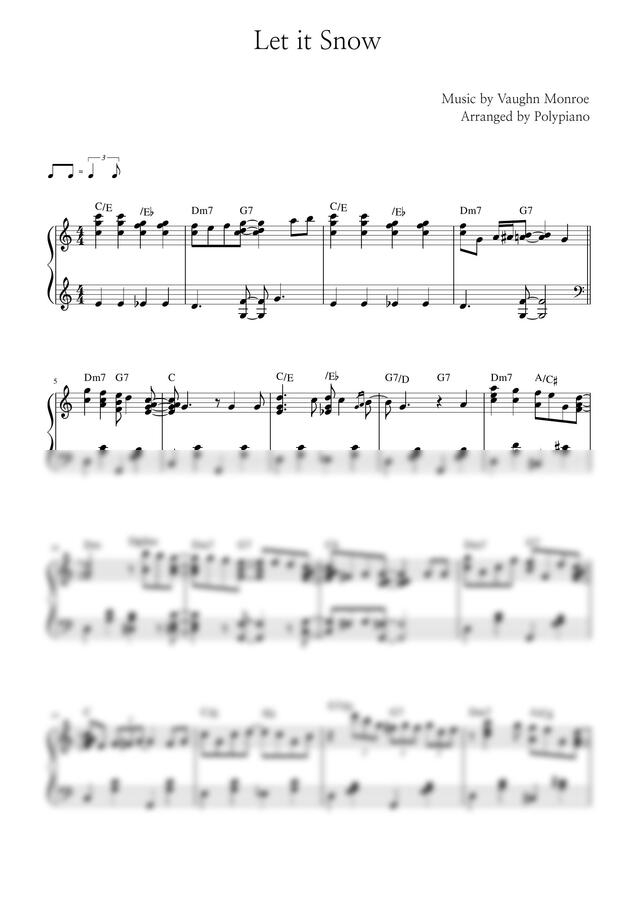 재즈피아노 캐롤 모음집 (재즈버전 10곡) by 폴리피아노0