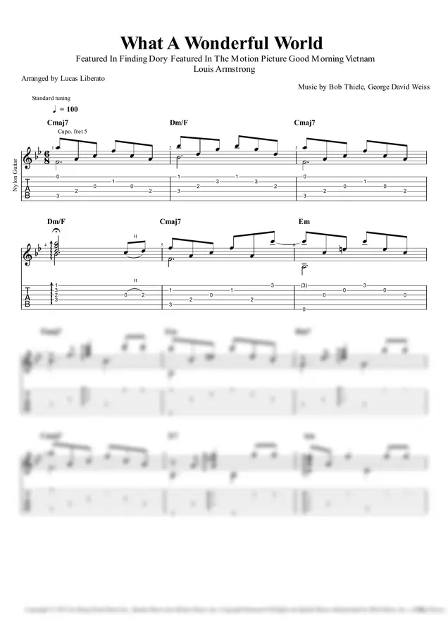 Louis Armstrong - What A Wonderful World
