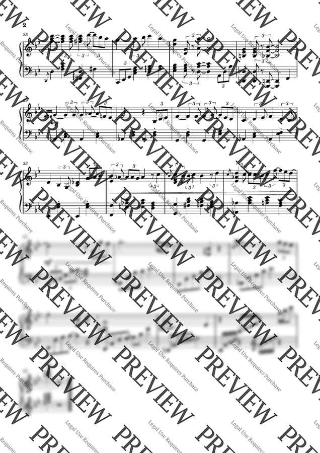 붉은돼지OST - 歸らざる日日(돌아갈 수 없는 날들) (Ckey+짧은버전) by 햅삐악보1