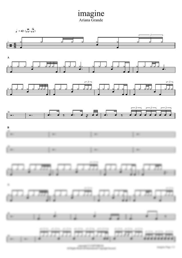 Ariana Grande - imagine by COPYDRUM0