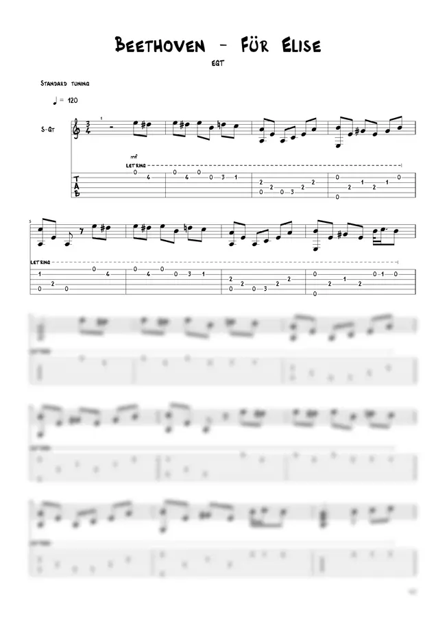 Ludwig van Beethoven - Für Elise