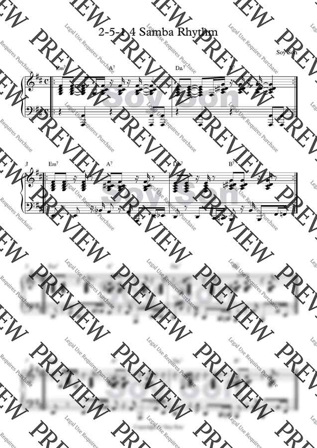4 Samba Rhythm Variations 4 Soy Son 4-samba-rhythm-variations-4-soy-son