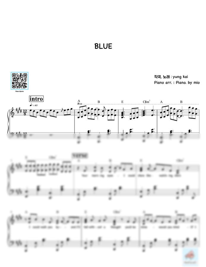 yung kai - blue by Piano. by mio0
