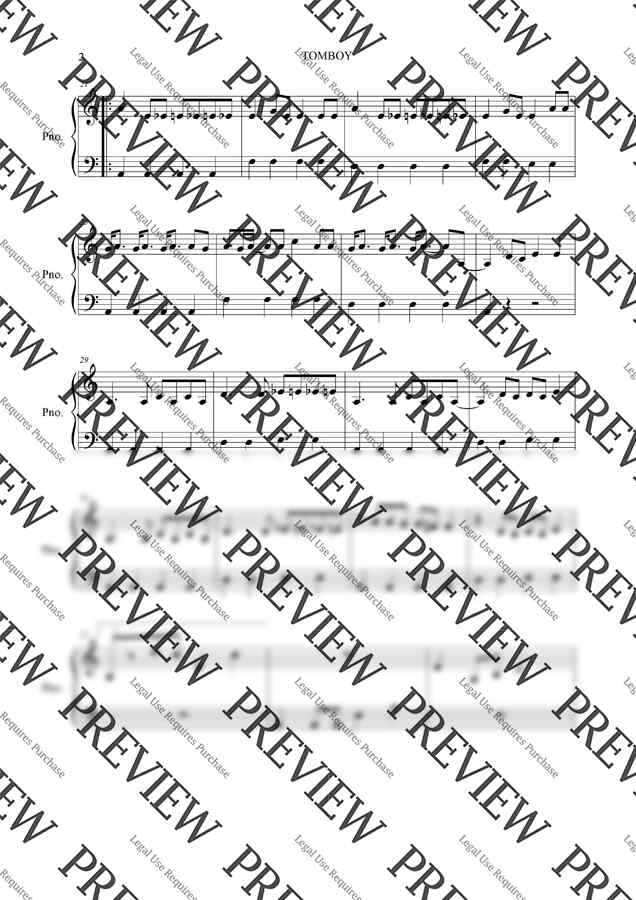 (여자)아이들 - TOMBOY (쉬운 악보) by 프리스타일피아노맨닷컴1