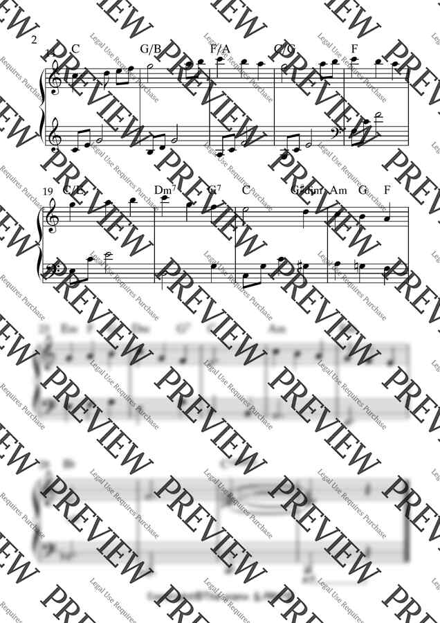 미상 - First noel (초급솔로 쉬움) by 도레미샘1