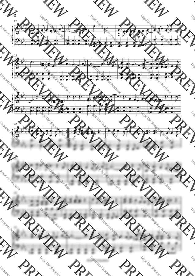 Kelly Clarkson - Underneath the tree (쉬운버전) by 햅삐악보1