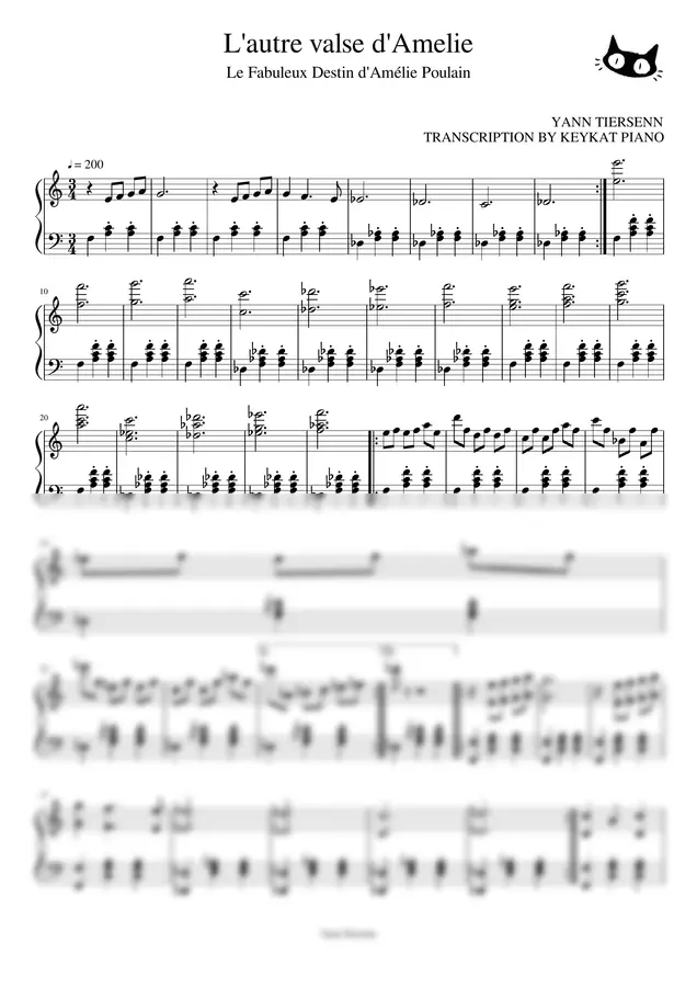 Yann Tiersenn - L'autre valse d'Amelie (THE BEST VERSION)