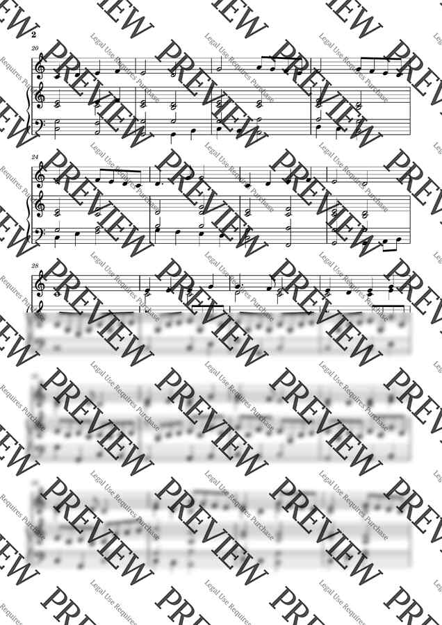 찬송가 125장 - 천사들의 노래가 (핸드벨8음 연주와 악보) by Bellplayer1