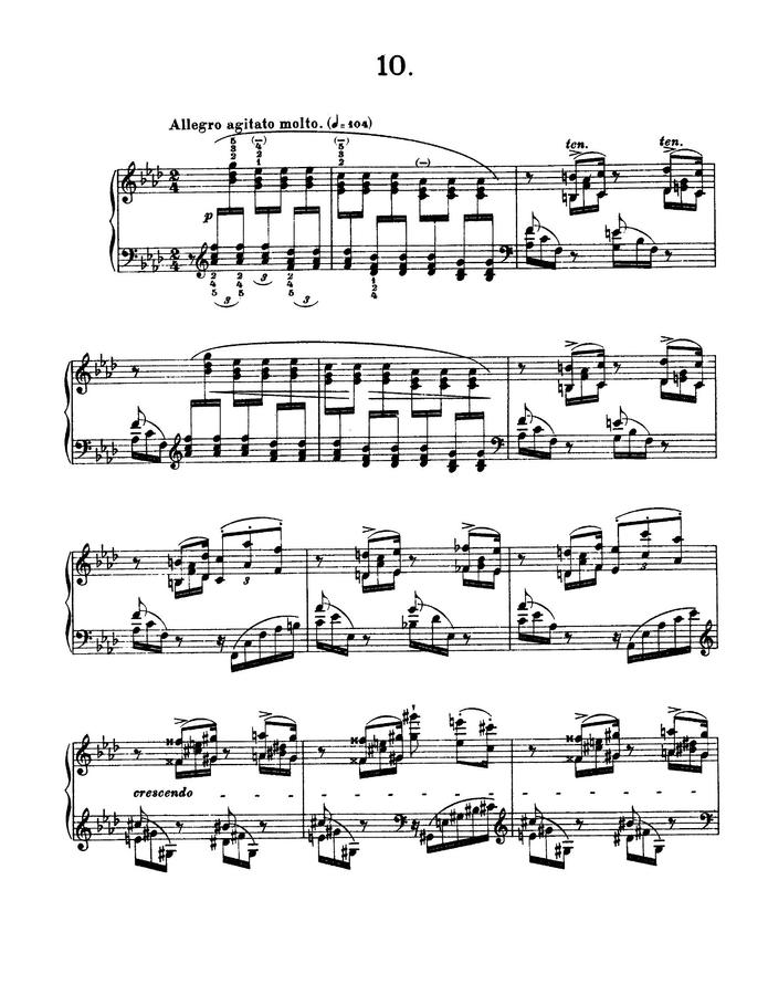 F. Liszt (리스트) - Transcendental Etude No.10 (초절기교 연습곡)0