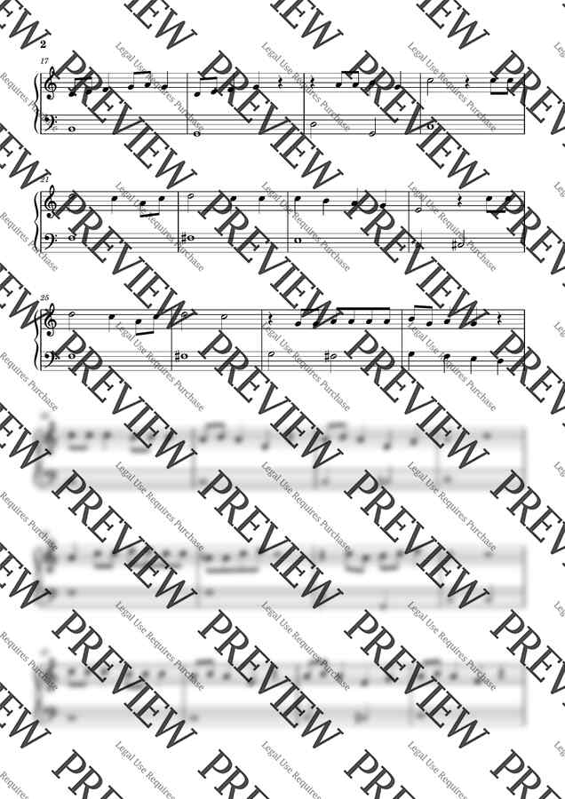 Bobby Helms - Jingle Bell Rock (다장조/아주쉬운악보) by raum piano1