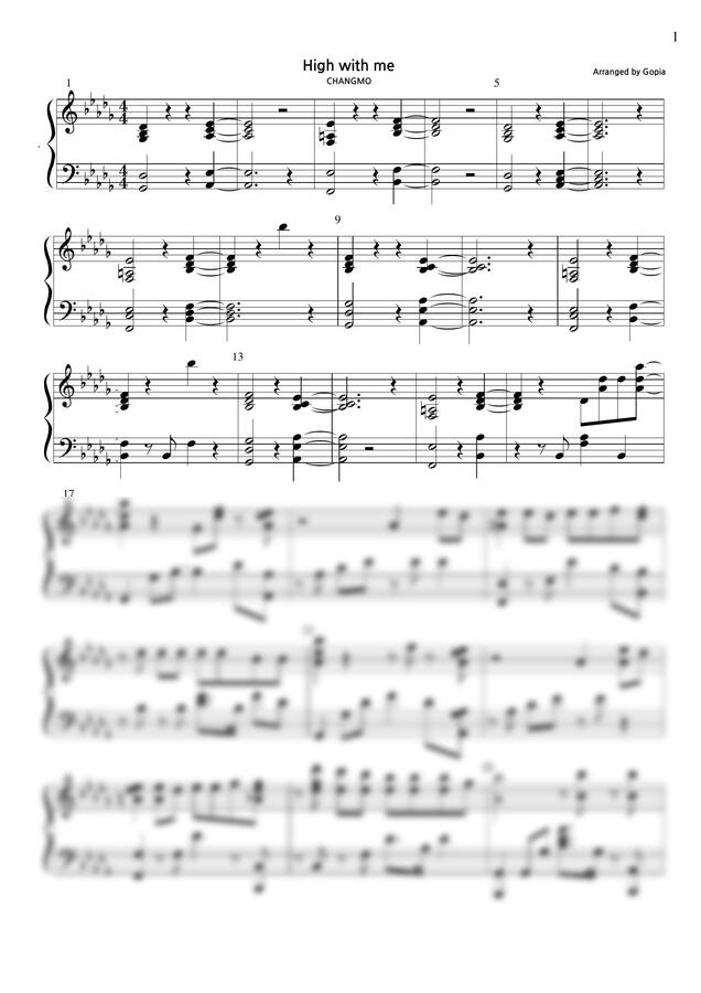 창모 - High with me (돈 번 순간) by Gopia0