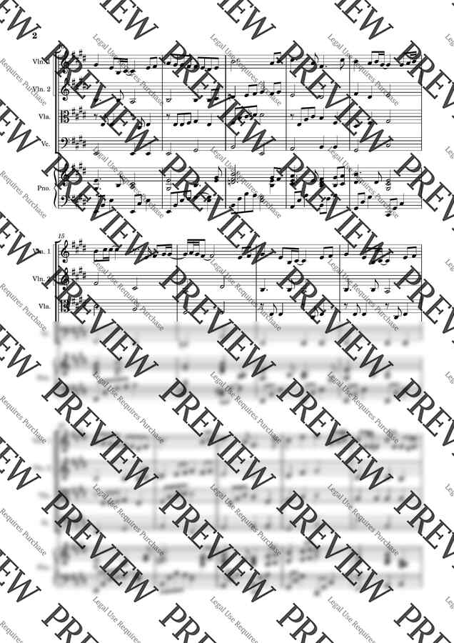 김광진 - 마법의 성 - 피아노 5중주(E) by 염신아1