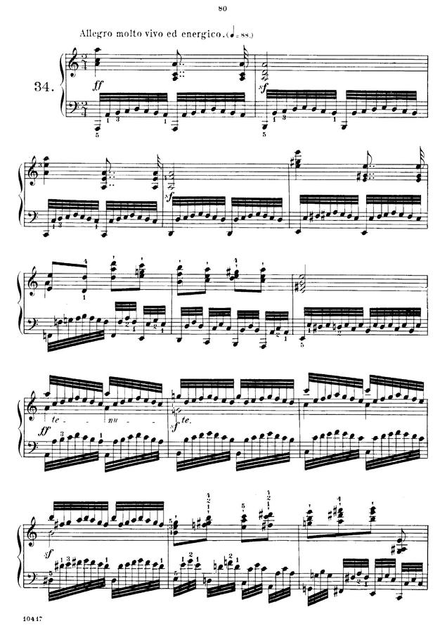 C. Czerny (체르니) - 체르니 40 (34-37)0