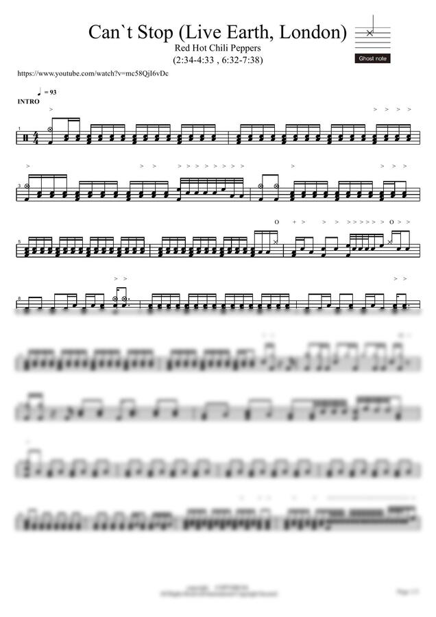 Red Hot Chili Peppers - Can`t Stop (Live Earth, London) by COPYDRUM0