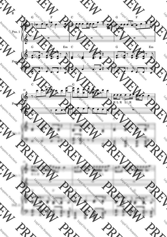 사자보이즈 - 소다팝 (포핸즈피아노) by 무적감성삼규1