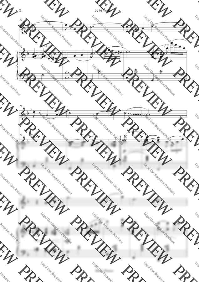 Erik Satie - 당신을 원해요 (Je te veux) - 플루트와 피아노 (재즈왈츠) by Music Presso1