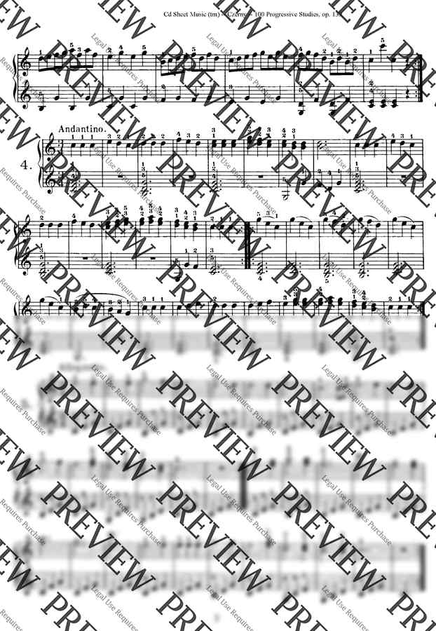 C. Czerny (체르니) - 체르니 100 (1~60번)1