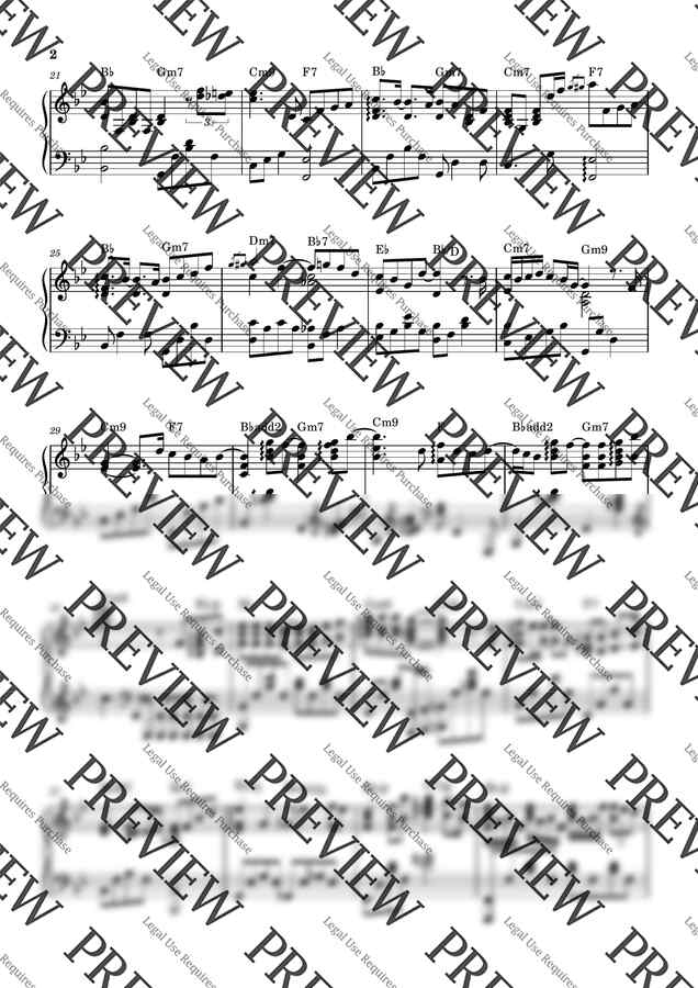 잔나비(JANNABI) - 가을 밤에 든 생각 (고급 악보) by My Favorite Piano1