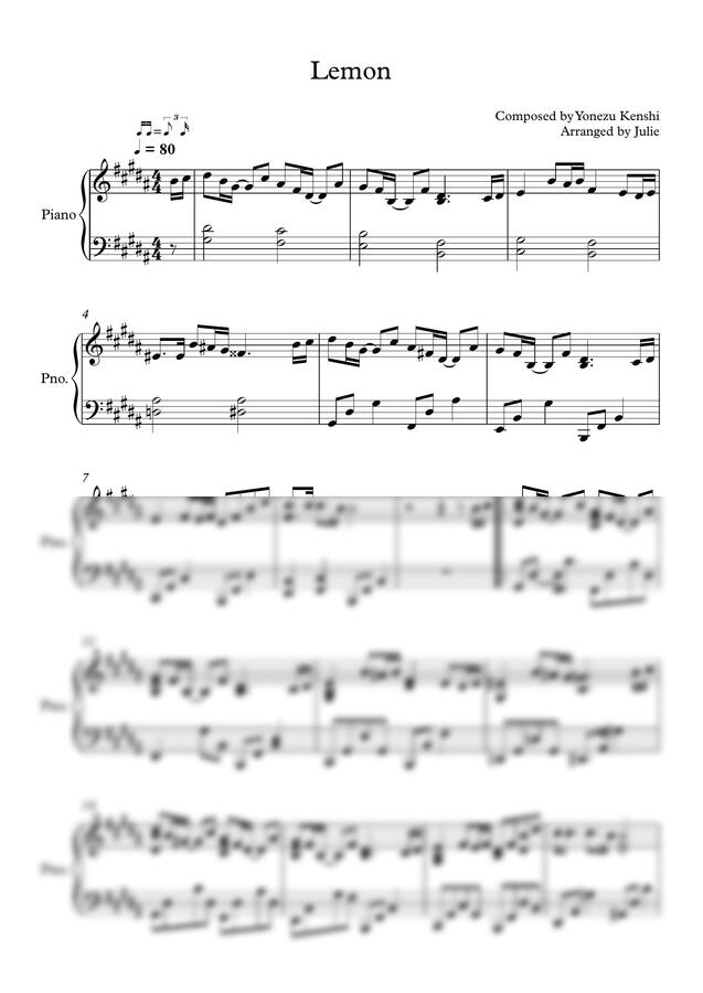 Yonezu Kenshi - 요네스켄시 - Lemon by Julie0