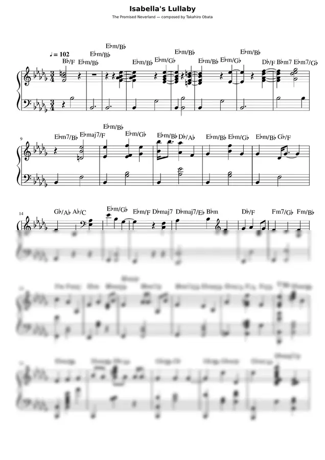 Takahiro Obata - Isabella's Lullaby