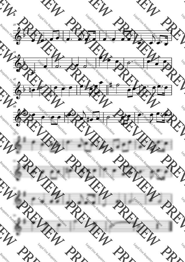 H.B.Richards - 공중 나는 새를 보라 현악 3중주 (바이올린 2파트) (추수감사) by 엘가뮤직1