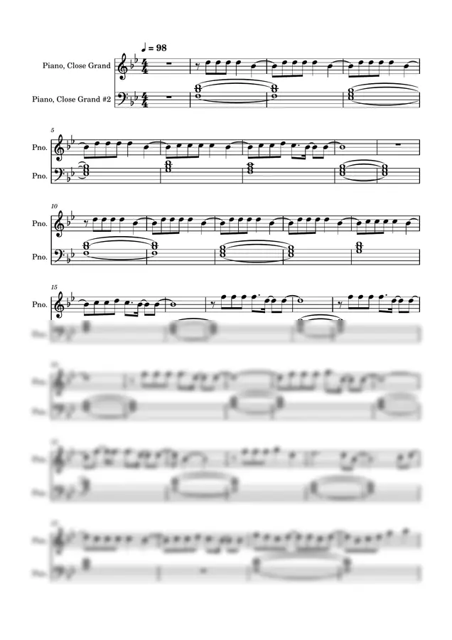 Phil Wickham - This Is Amazing Grace (PIANO SHEET)