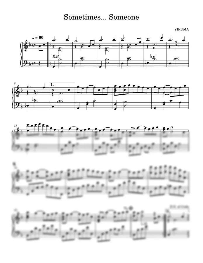 Yruma - Indigo (Piano Solo)