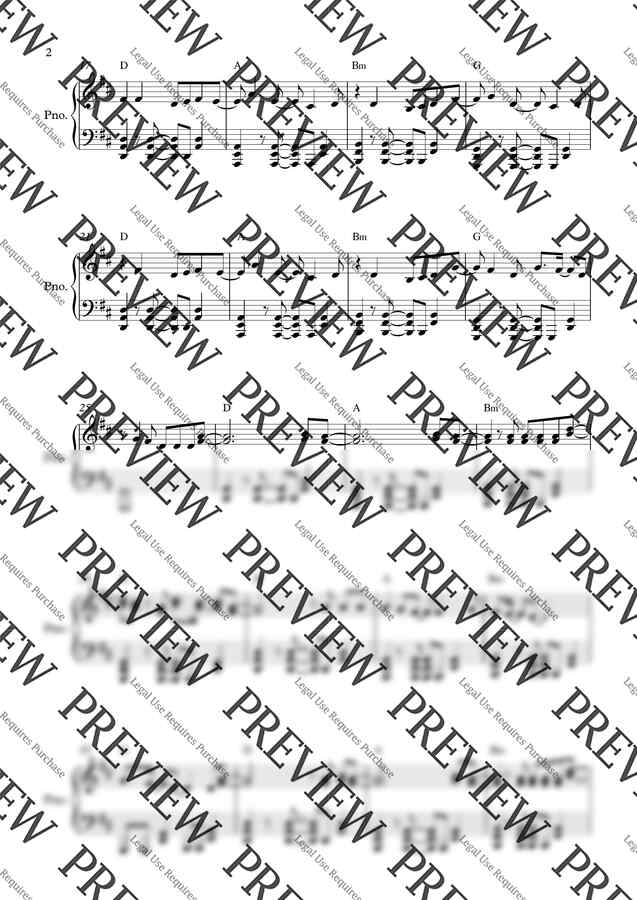 악보 > 윤하 (YOUNHA) 혜성 by 피아노인유