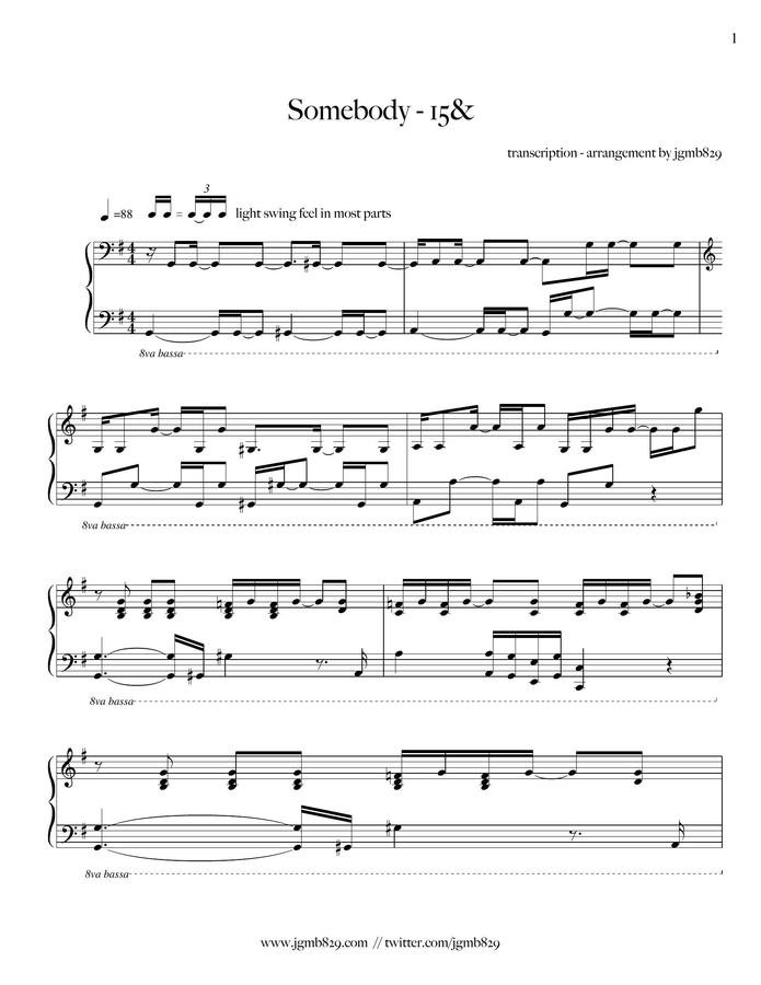 15& - somebody