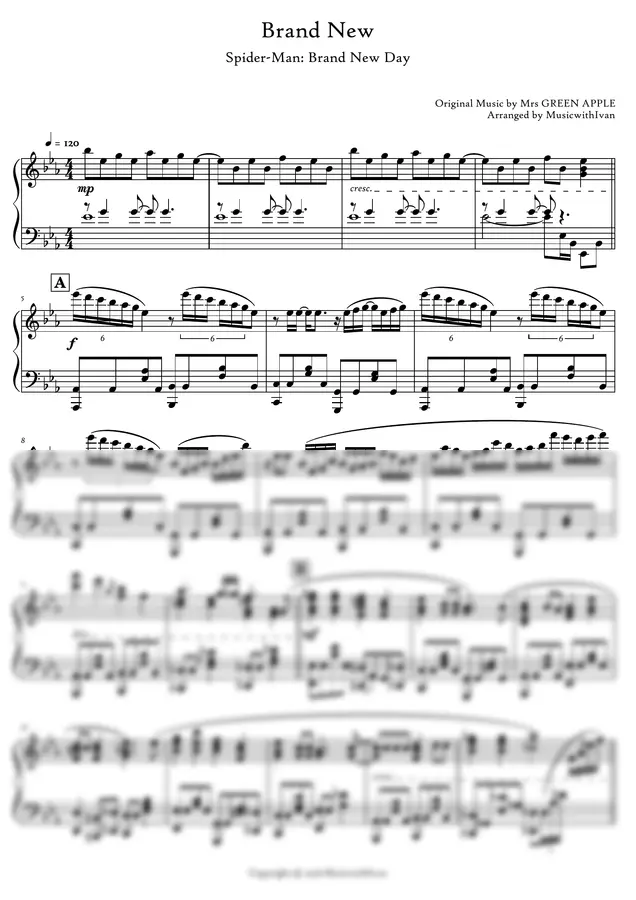Original Music by Mrs. GREEN APPLE - Brand New